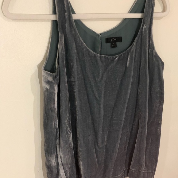 J crew velvet tank top - Picture 4 of 5